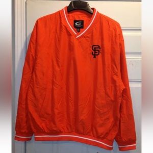 San Francisco GIANTS Pullover Orange Color - Official Licensed by GIII